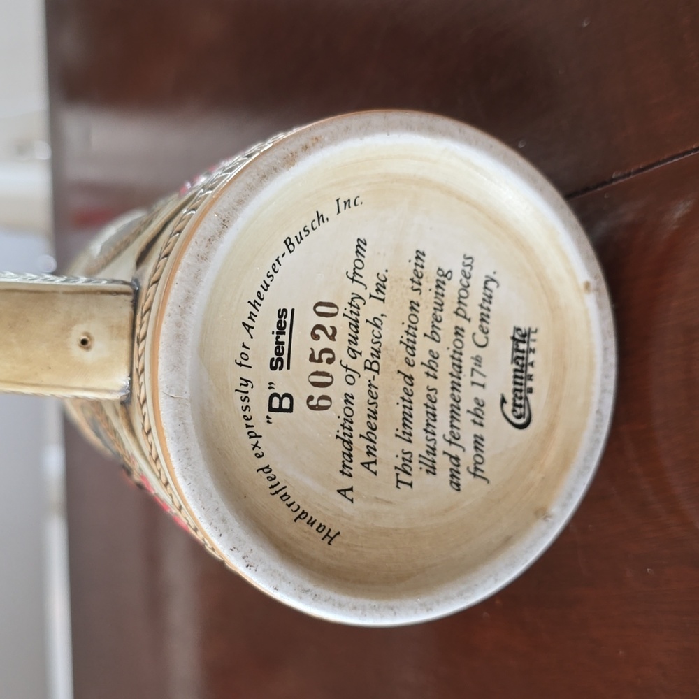 Anheuser Busch Beer Stein - Picture 11 of 11